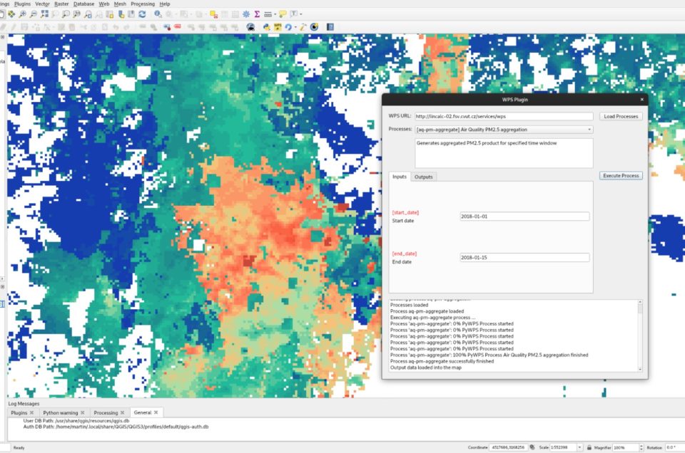 4.b: GeoServer-Extension that allows to publish actinia processed geodata directly as OGC compliant service